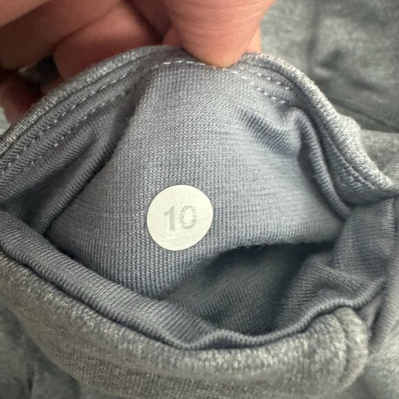 Lululemon Womens Size 10 Gray‎ Gym Casual Workout Leggings - Picture 4 of 8